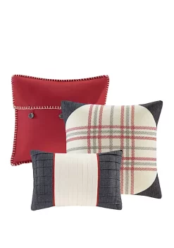 Best Sale ⭐ Madison Park Ridge 6 Piece Herringbone Duvet Cover Set 👏 -Madison Park Shop Belk 1741