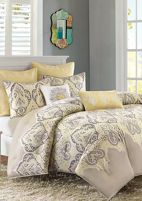 Best Sale ๐ฅ Madison Park Nisha Comforter Set- Yellow โค๏ธ 6 Best Sale ๐ฅ Madison Park Nisha Comforter Set- Yellow โค๏ธ - Image 6