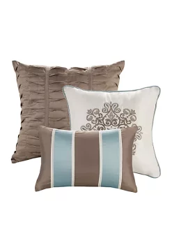 Brand new 🥰 Madison Park Caroline Jacquard 7-Piece Comforter Set - Blue 🔔 -Madison Park Shop Belk 1759