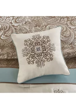 Brand new 🥰 Madison Park Caroline Jacquard 7-Piece Comforter Set - Blue 🔔 -Madison Park Shop Belk 1762