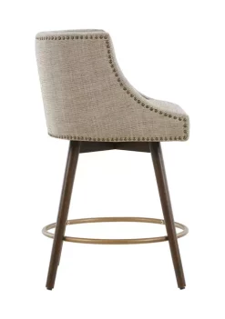 Discount ⌛ Madison Park Mateo Swivel Counter Stool ✔️ -Madison Park Shop Belk 1819