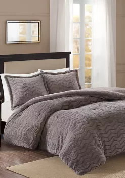 Promo 💯 Madison Park Sloan Plush Down Alternative Comforter Mini Set ✨