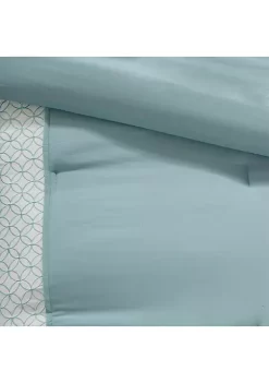 Promo 😀 Madison Park Stratford 8-Piece Aqua Comforter Set 🔔 -Madison Park Shop Belk 1843