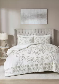 Best reviews of โ Madison Park Violette 3 Piece Tufted Cotton Chenille Comforter Set ๐