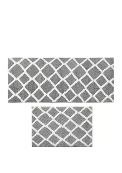 New ⭐ Madison Park Bittman Reversible High Pile Tufted Bath Rug ⭐ -Madison Park Shop Belk 1876