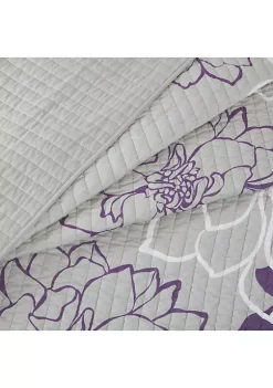 Best Pirce ✨ Madison Park Lola 6-Piece Quilted Purple Coverlet Set 👏 -Madison Park Shop Belk 191