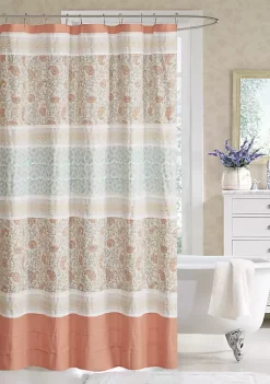 New ⌛ Madison Park Dawn Cotton Shower Curtain 🔥