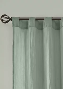 Outlet 💯 Madison Park Harper Solid Crushed Window Panel Pair 🔥 -Madison Park Shop Belk 1919