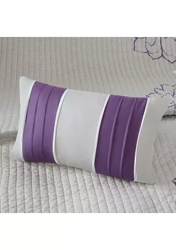 Best Pirce ✨ Madison Park Lola 6-Piece Quilted Purple Coverlet Set 👏 -Madison Park Shop Belk 192