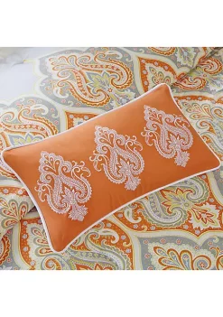Promo 🌟 Madison Park Nisha Comforter Set-Orange ✔️ -Madison Park Shop Belk 200