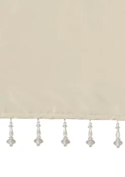 Promo 🧨 Madison Park Emilia Lightweight Faux Silk Valance With Beads 😀 -Madison Park Shop Belk 2008