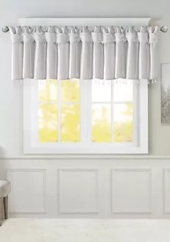 Promo 🧨 Madison Park Emilia Lightweight Faux Silk Valance With Beads 😀 -Madison Park Shop Belk 2017
