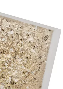 New 👍 Madison Park Golden Glimmer Hand Embellished Canvas 2 Piece Set ✔️ -Madison Park Shop Belk 2038