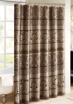 Buy ⌛ Madison Park Bellagio Jacquard Shower Curtain 😀 -Madison Park Shop Belk 2052