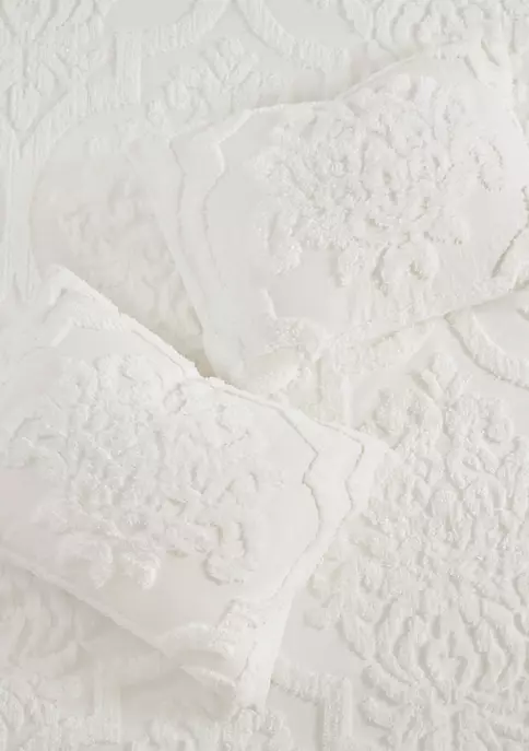 Outlet ๐ Madison Park Viola 3 Piece Tufted Cotton Chenille Damask Duvet Cover Set โ 5 Outlet ๐ Madison Park Viola 3 Piece Tufted Cotton Chenille Damask Duvet Cover Set โ - Image 5