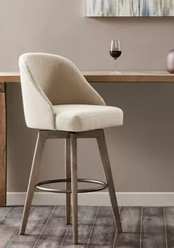 Coupon 🥰 Madison Park Pearce Bar Stool and Swivel Seat 👍 -Madison Park Shop Belk 2078