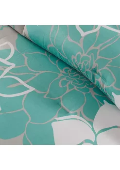 Promo 💯 Madison Park Lola 7-Piece Comforter Set - Aqua 😍 -Madison Park Shop Belk 2083