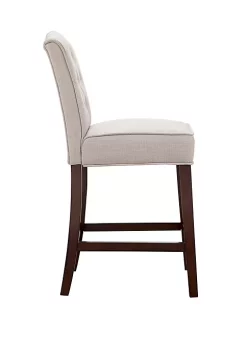 Cheap 👏 Madison Park Marian Tufted Counter Stool 🎉 -Madison Park Shop Belk 2105