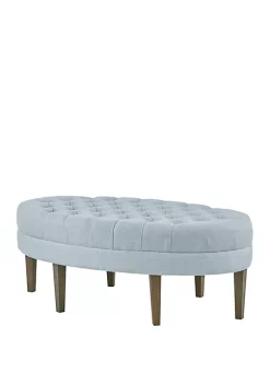 Best Sale 🎉 Madison Park Martin Surfboard Tufted Ottoman ✨ -Madison Park Shop Belk 2155