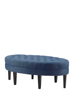 Best Sale 🎉 Madison Park Martin Surfboard Tufted Ottoman ✨ -Madison Park Shop Belk 2156