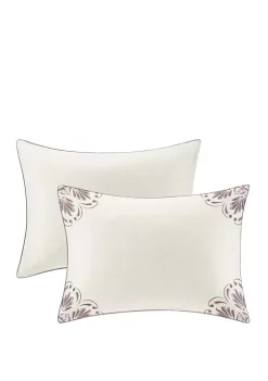 Best Sale 🎁 Madison Park Elise 8 Piece Cotton Printed Reversible Comforter Set 👏 -Madison Park Shop Belk 2165