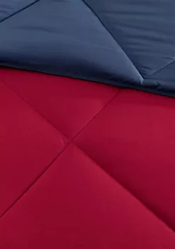 Outlet 😍 Madison Park Larkspur Scotchgard Diamond Quilting Reversible Down Alternative Comforter Set 😉 -Madison Park Shop Belk 217