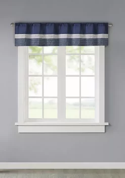Brand new 👏 Madison Park Amherst Polyoni Pintuck Window Valance 😍 -Madison Park Shop Belk 2175