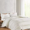 Promo ✔️ Madison Park Leona 3 Piece Pompom Cotton Comforter Set 🥰