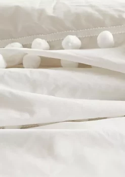 Promo ✔️ Madison Park Leona 3 Piece Pompom Cotton Comforter Set 🥰 -Madison Park Shop Belk 2184