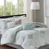 Best Pirce ❤️ Madison Park Cadence 9-Piece Cotton Sateen Comforter Set 😀