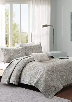 Top 10 🧨 Madison Park Pure Ronan 4 Piece Coverlet Set 😍 -Madison Park Shop Belk 2237