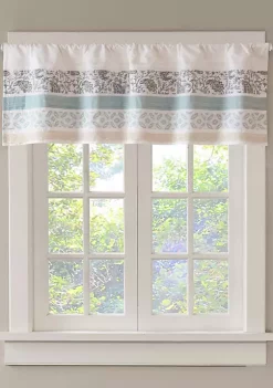 Cheap 🔥 Madison Park Dawn Printed and Pieced Rod Pocket Valance ✨ -Madison Park Shop Belk 2277