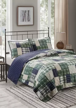 New 👏 Madison Park Timber 3 Piece Reversible Printed Coverlet Set 😀 14 New 👏 Madison Park Timber 3 Piece Reversible Printed Coverlet Set 😀 -Madison Park Shop Belk 230