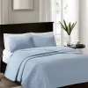 Wholesale 👏 Madison Park Quebec Blue Coverlet Mini Set 👏