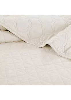 Brand new ๐ Madison Park Linnette 3-Piece Ivory Coverlet Set ๐งจ 8 Brand new ๐ Madison Park Linnette 3-Piece Ivory Coverlet Set ๐งจ -Madison Park Shop Belk 2326