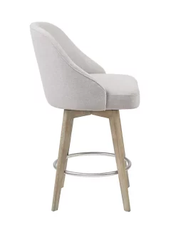Discount ⌛ Madison Park Pearce Counter Stool With Swivel Seat ⭐ -Madison Park Shop Belk 2350
