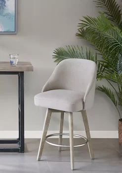 Discount ⌛ Madison Park Pearce Counter Stool With Swivel Seat ⭐ -Madison Park Shop Belk 2351