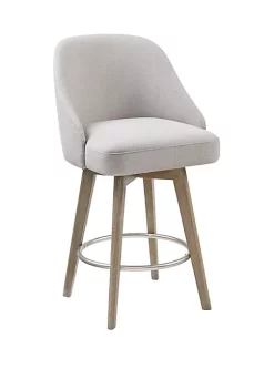 Discount ⌛ Madison Park Pearce Counter Stool With Swivel Seat ⭐ -Madison Park Shop Belk 2353