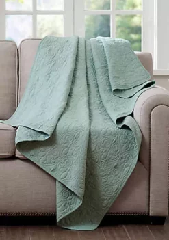Buy 😉 Madison Park Quebec Oversized Quilted Throw ⌛ -Madison Park Shop Belk 237