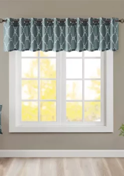Best reviews of ✔️ Madison Park Saratoga Fretwork Print Grommet Top Window Valance 😉 -Madison Park Shop Belk 2382