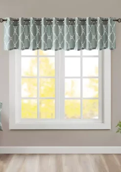 Best reviews of ✔️ Madison Park Saratoga Fretwork Print Grommet Top Window Valance 😉 -Madison Park Shop Belk 2384