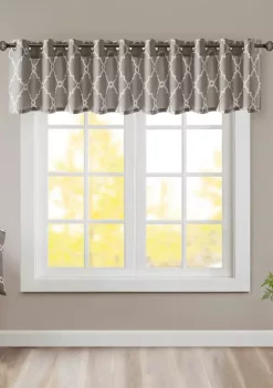 Best reviews of ✔️ Madison Park Saratoga Fretwork Print Grommet Top Window Valance 😉 -Madison Park Shop Belk 2386