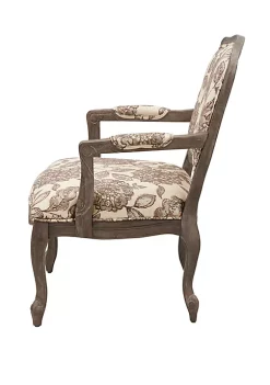 Deals 🧨 Madison Park Monroe Camel Back Exposed Wood Chair 💯 -Madison Park Shop Belk 2414