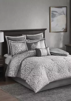 Best reviews of ✔️ Madison Park Odette 8 Piece Jacquard Comforter Set ✨