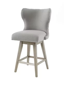 Top 10 🤩 Madison Park Hancock High Wingback Button Tufted Upholstered 27 Inch Swivel Counter Stool with Nailhead Accent 🔔 15 Top 10 🤩 Madison Park Hancock High Wingback Button Tufted Upholstered 27 Inch Swivel Counter Stool with Nailhead Accent 🔔 -Madison Park Shop Belk 2483