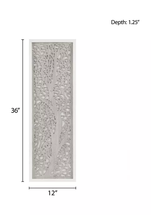 Budget โค๏ธ Madison Park Laurel Branches Carved Wood Panel Wall Decor ๐ 5 Budget โค๏ธ Madison Park Laurel Branches Carved Wood Panel Wall Decor ๐ - Image 5