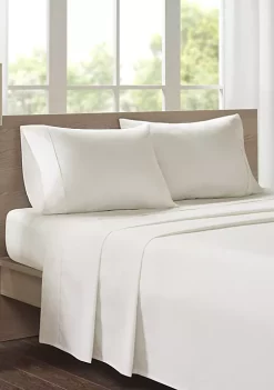 Top 10 ⌛ Madison Park Peached Percale Cotton Sheet Set 🤩 -Madison Park Shop Belk 249