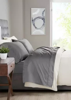 Top 10 ⌛ Madison Park Peached Percale Cotton Sheet Set 🤩 -Madison Park Shop Belk 250