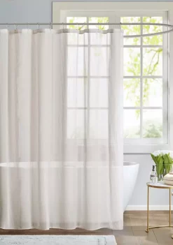Coupon ✔️ Madison Park 72 in x 72 in Anna Sheer Shower Curtain 🥰 -Madison Park Shop Belk 2537