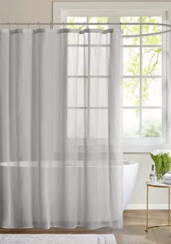 Coupon ✔️ Madison Park 72 in x 72 in Anna Sheer Shower Curtain 🥰 -Madison Park Shop Belk 2538